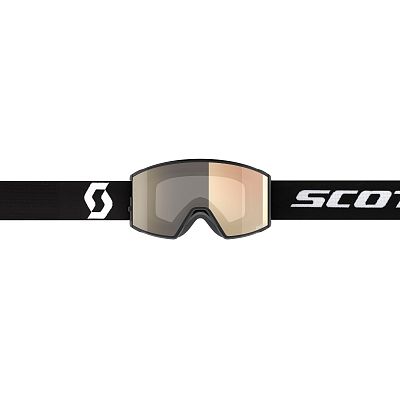 Превью Горнолыжная маска Маска горнолыжная SCOTT React LS Mineral Black/White/Bronze Chrome (414502-7641245)